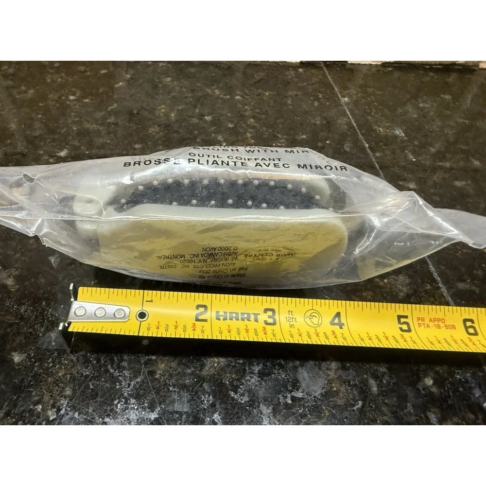 AVON‎ ADVANCE TECHNIQUES FOLDING TRAVEL BRUSH NOS SEALED STYLING TOOL
